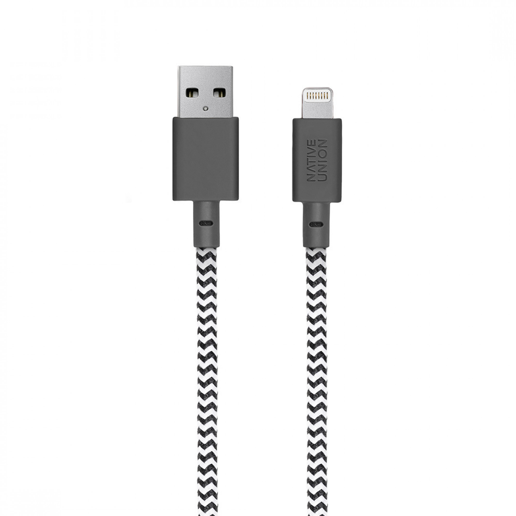 Кабель Native Union Belt Cable Lightning Zebra V2